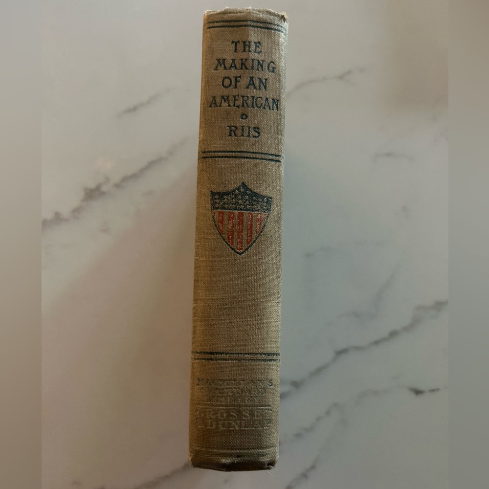 Vintage Book 'The Making of an American', Jacob A. Riis